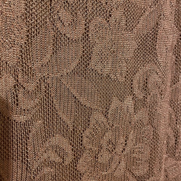 Spencer Alexis bronze lace maxi dress, size small - Picture 4 of 7